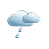 leichte Regenschauer