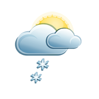 leichter Schneefall