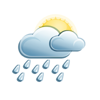 starke Regenschauer