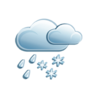 Schneeregen