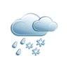 Schnee / Regenschauer