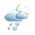 leichter Schneeregen