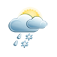 leichter Schneeregen
