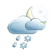 leichter Schneeregen