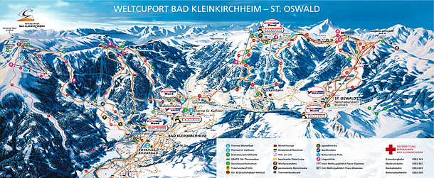 Bad Kleinkirchheim Pistenkarte