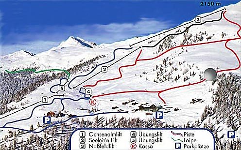 Familienschigebiet Emberger Alm Pistenkarte