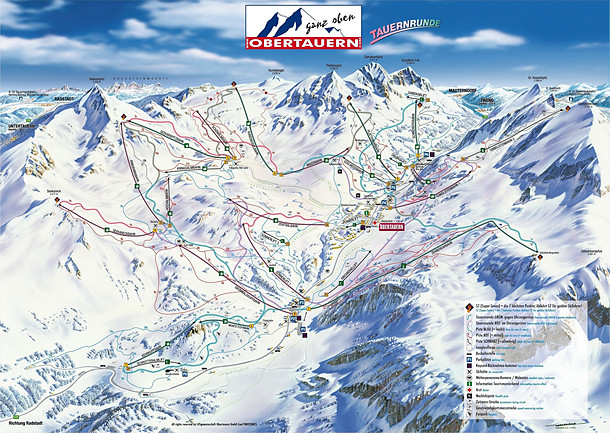 Skiwetter Obertauern Schneehohen Und Schneelagen Auf Wetter