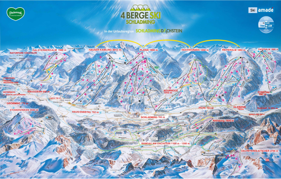 Schladming/Planai Pistenkarte